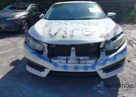 2016 Honda Civic Ex from USA, damaged, VIN 19XFC2F70GE070620